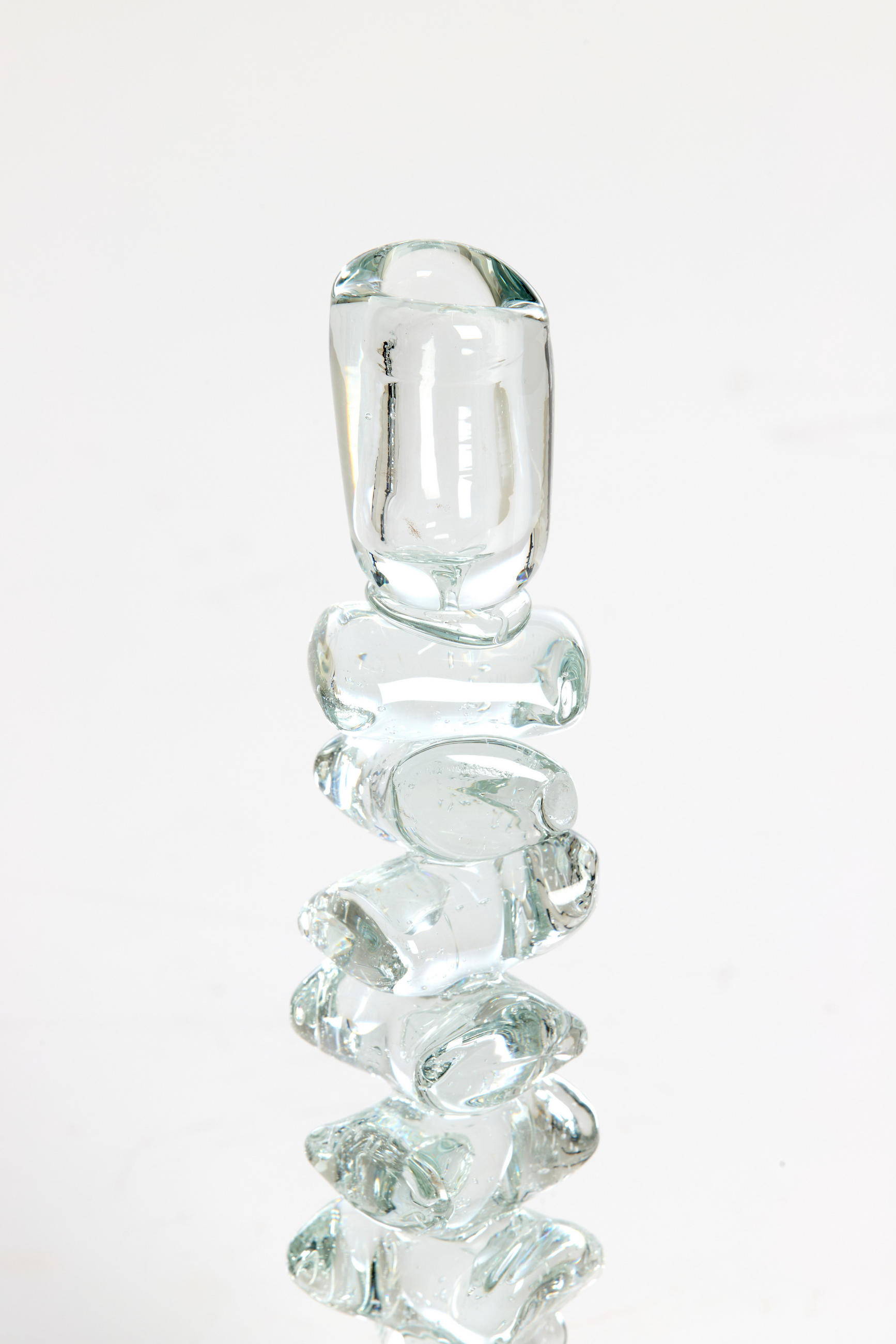 KERZENHALTER Estiva Hell Ø11/28,5 cm - Transparent, Glas (11/28.5/11cm) - Light & Living