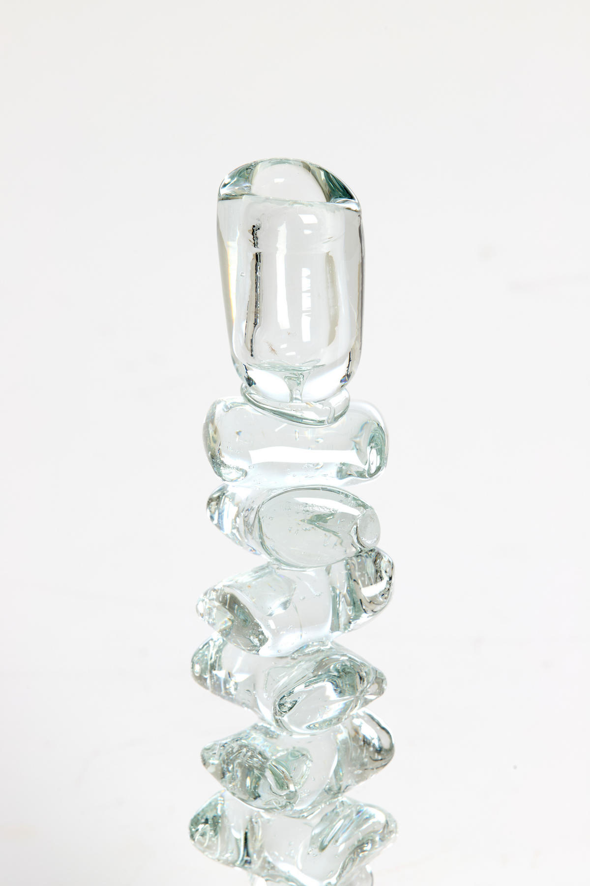 KERZENHALTER Estiva Hell Ø11/28,5 cm - Transparent, Glas (11/28.5/11cm) - Light & Living