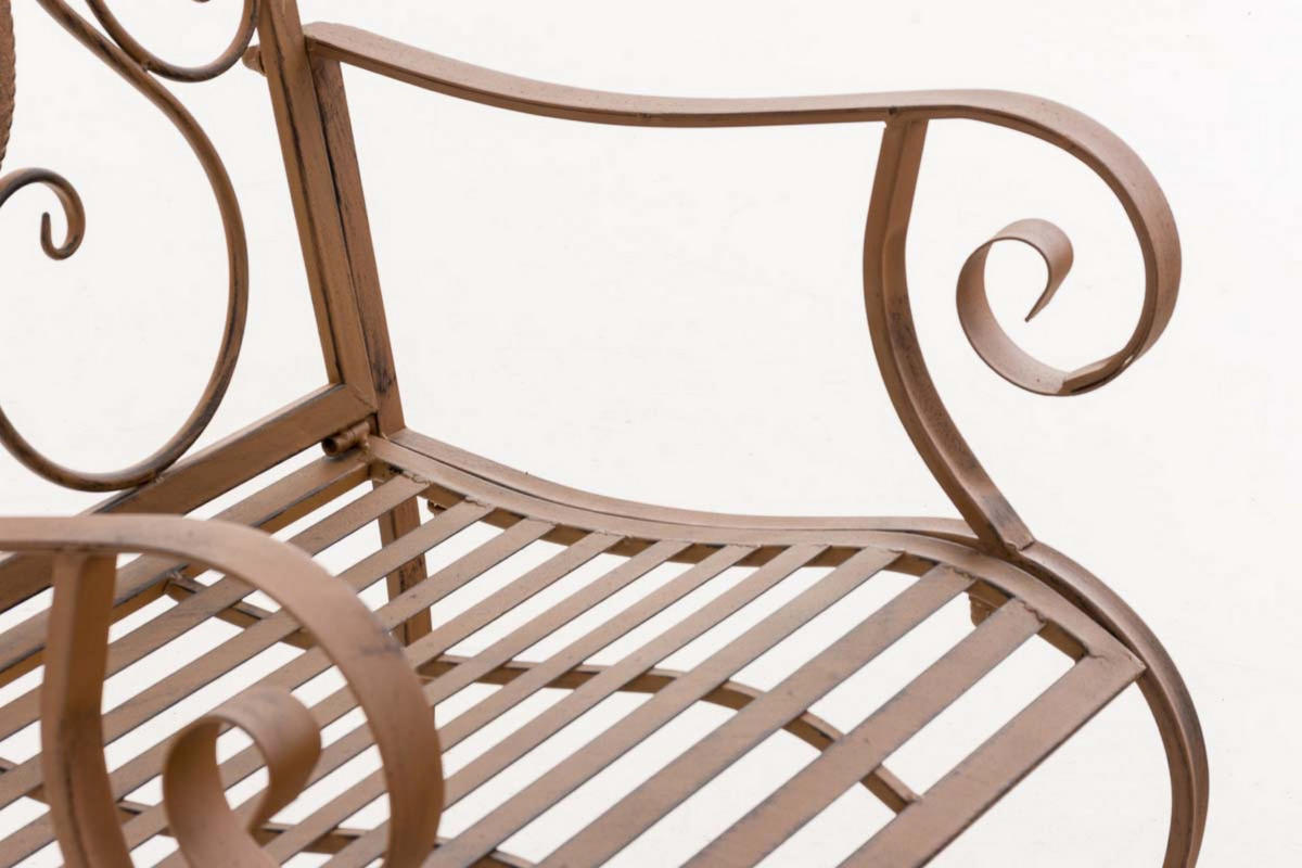 STUHL Pamela antik braun - Braun, Metall (62/94/53cm) - TPFGarden