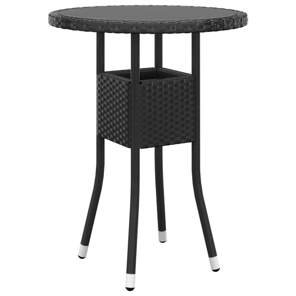GARTENSET Yance 3-teilig - Schwarz, Metall - Nettlife