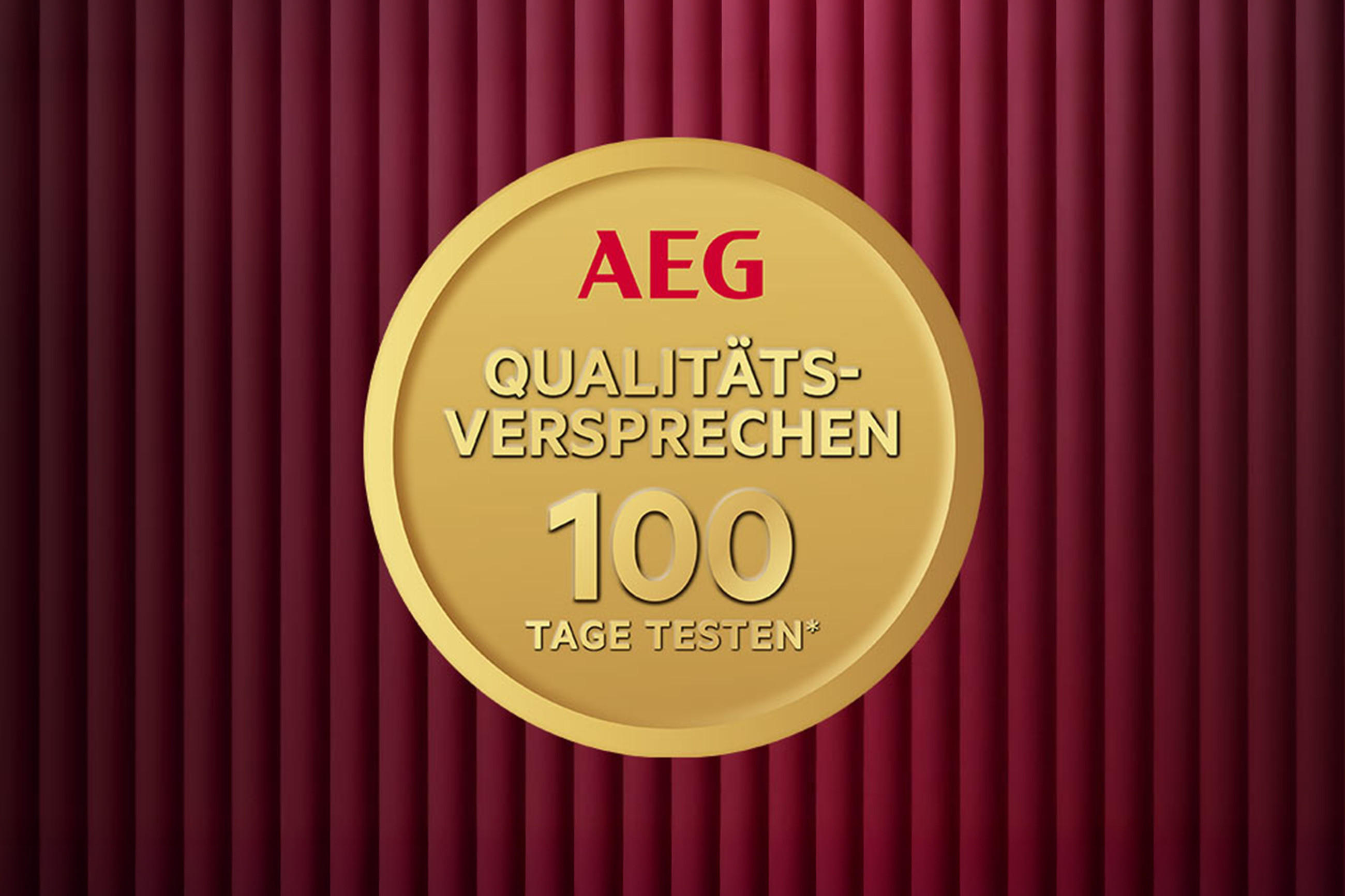 AEG Qualitätsversprechen - 100 Tage testen