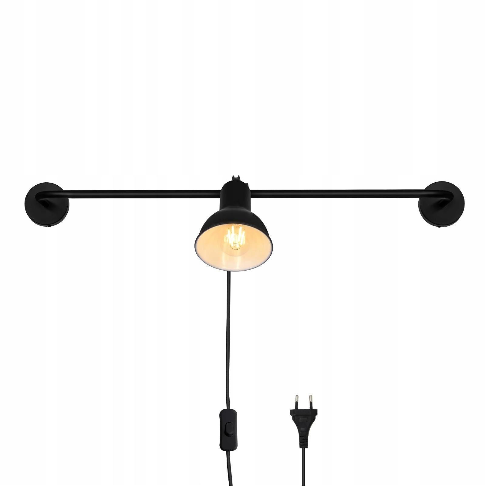 WANDLEUCHTE Lichturnis 8/8/77 cm - Schwarz, Metall (8/8/77cm) - ZMH
