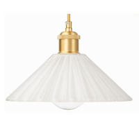 PENDELLEUCHTE Paris - Goldfarben/Schwarz, Glas/Metall (25/25/99cm) - kiki design