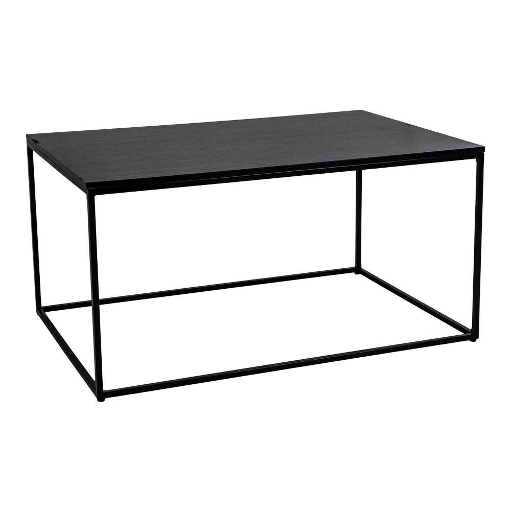 COUCHTISCH Schwarz - Schwarz, Holzwerkstoff (60/90/45cm) - ebuy24