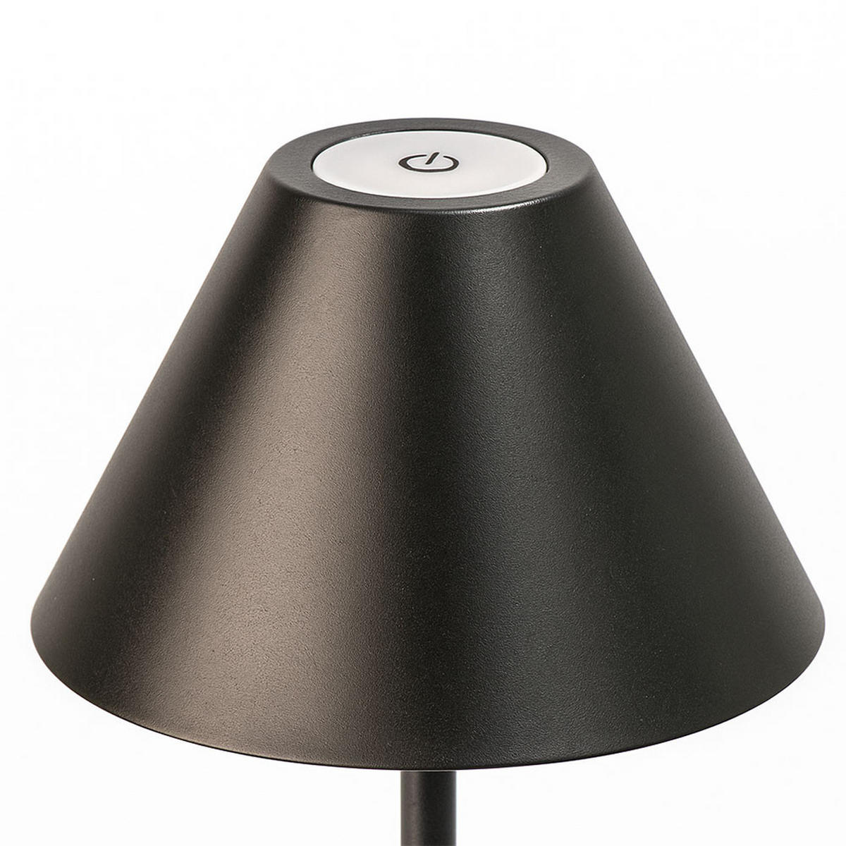 LED TISCHLAMPE Metall Schwarz - Schwarz, Metall (14/14/36cm)