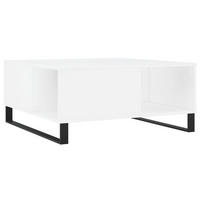 COUCHTISCH Weiß 80x80x36,5 cm Holzwerkstoff - Weiß, Holzwerkstoff (80/80/36.5cm) - furnicato
