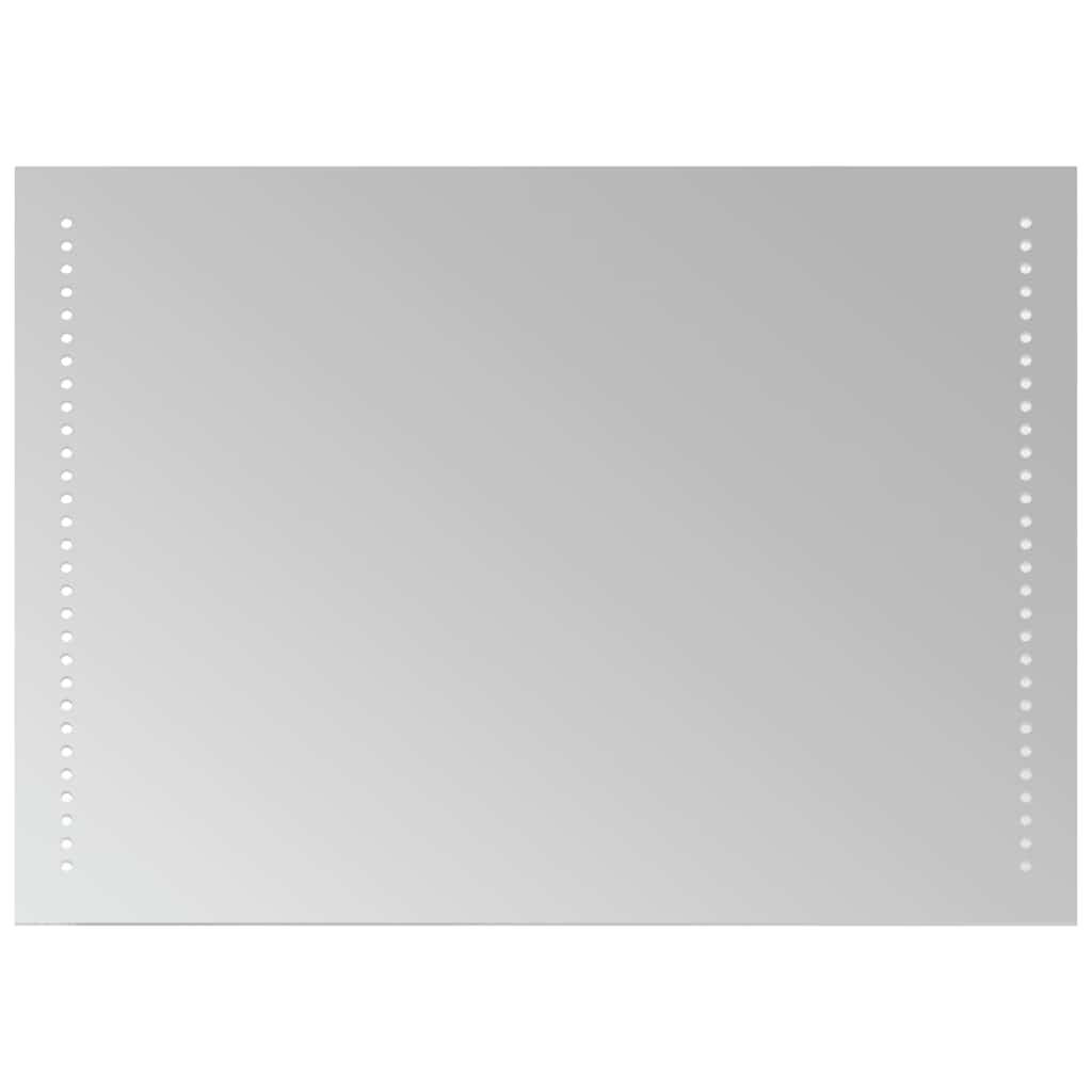 LED-BADSPIEGEL 70x50 cm - Transparent, Glas (50/50/70cm) - furnicato