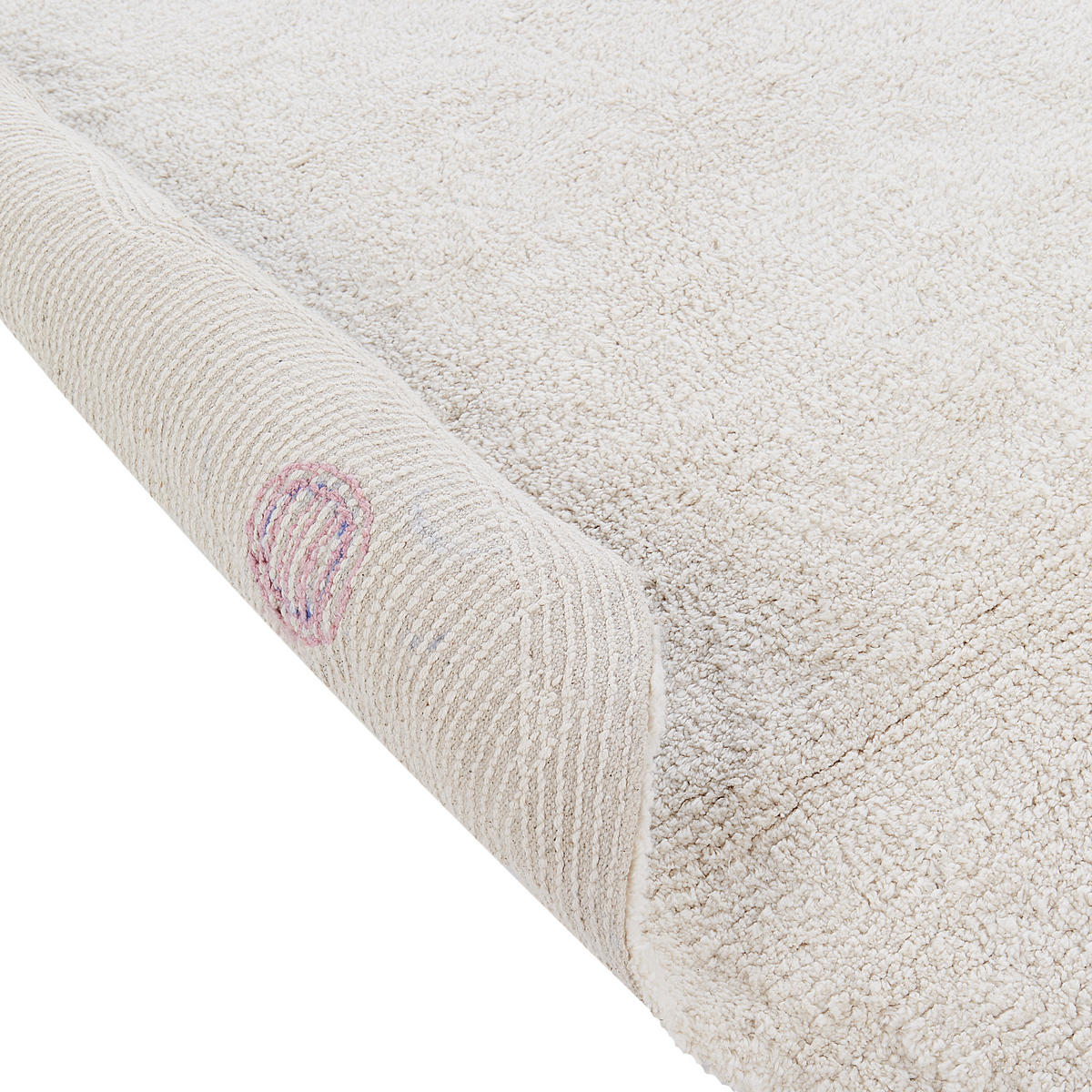 KINDERTEPPICH Durevi 120/120 cm - Beige/Multicolor, Textil (120/120cm) - Beliani