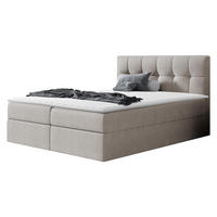BOXBETT Rico - Naturfarben, Holz/Textil (160/200cm) - MIRJAN24