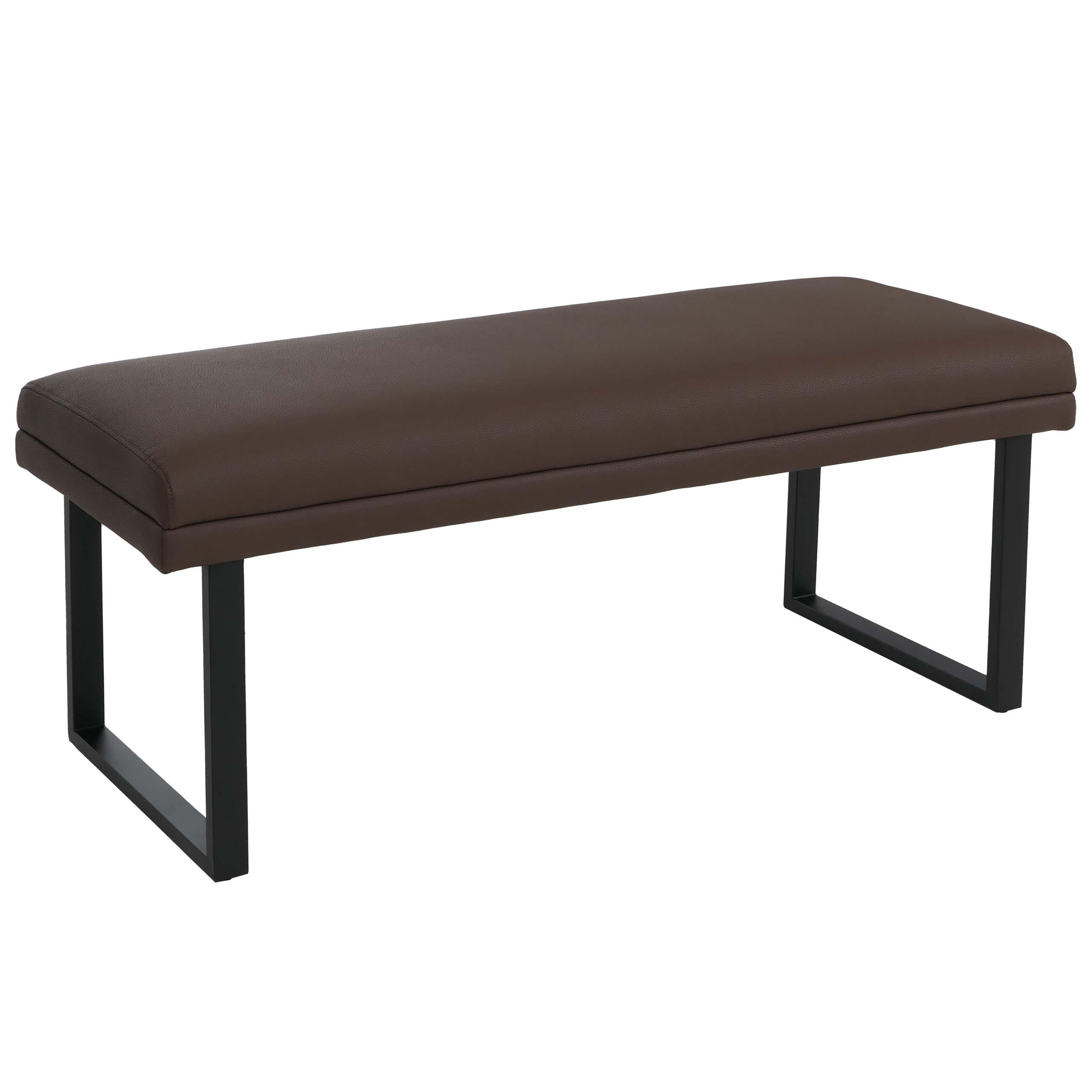 SITZBANK Braun - Braun, Kunststoff (120/50/43cm) - MCW