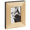 BILDERRAHMEN Laois Portraitrahmen, 13x18 cm, braun/schwarz - Schwarz, Holzwerkstoff (23/28.5/4cm) - walther design
