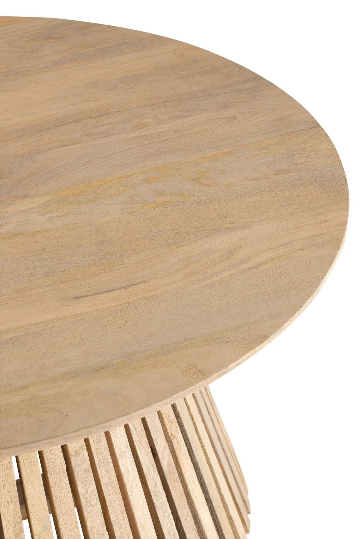TISCH VINCENT - Holz - Natürliche - M - Naturfarben, Holz (80/80/39.5cm) - J-Line