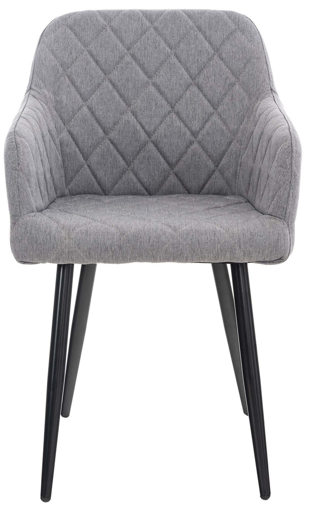 ESSZIMMERSTUHL Shila 84x47x44 cm grau - Grau, Textil (47/84/44cm) - furnicato