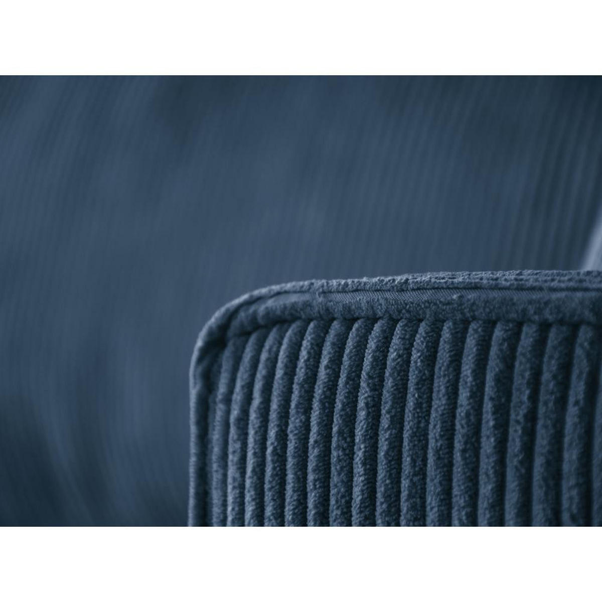 ECKSCHLAFSOFA mit Schlaffunktion Hektor dunkelblau - Schwarz/Dunkelblau, Kunststoff/Textil (247/152cm) - Beautysofa