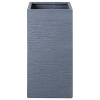 BLUMENTOPF Grau Dion - Grau, Naturmaterialien (70cm) - Beliani
