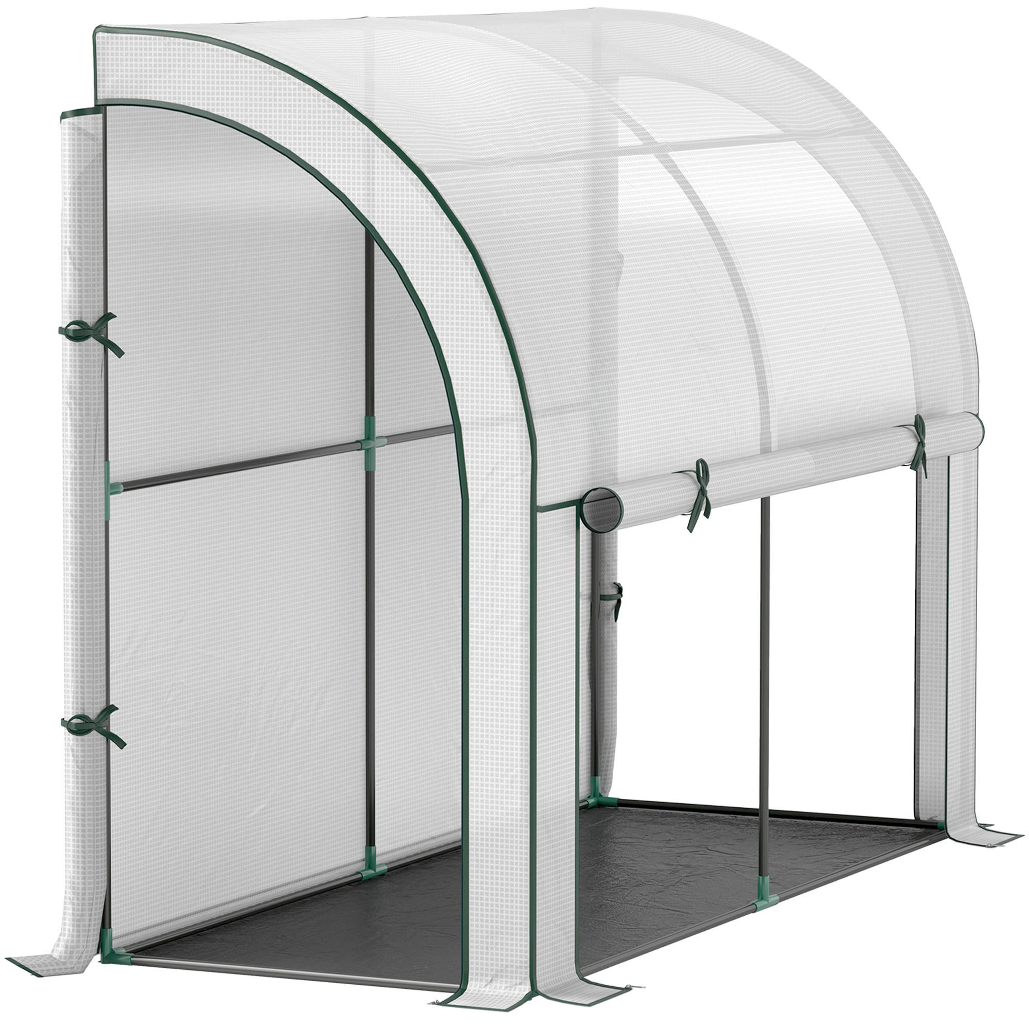 Outsunny SKLENÍK, 200L x 80B x 157H cm