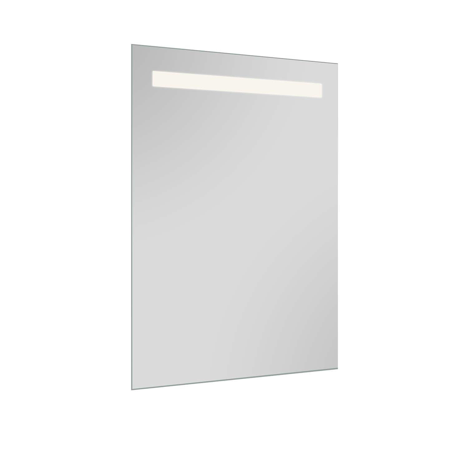 LED-SPIEGEL Tabea - 50 x 70cm - Silberfarben, Metall (50/70/4cm) - Niermann