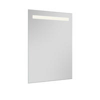 LED-SPIEGEL Tabea - 50 x 70cm - Silberfarben, Metall (50/70/4cm) - Niermann