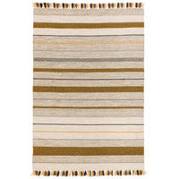 NATUR TEPPICH KELIM KALLEEN - Currygelb, Textil (90/160cm) - Pergamon