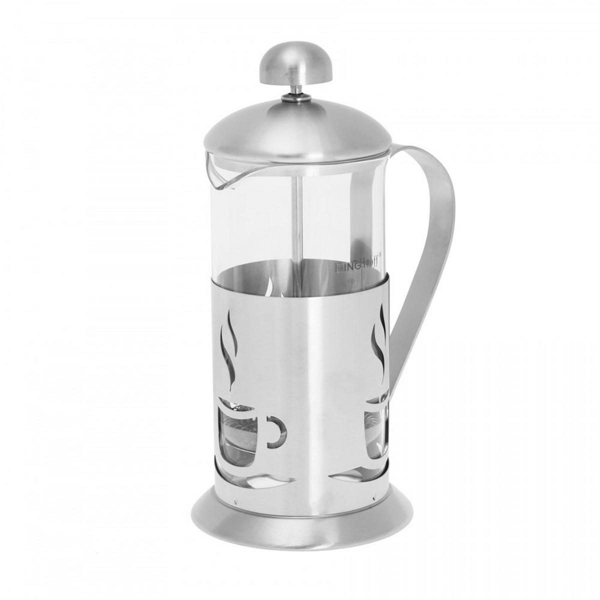 TEEKANNE Silber 11/11/18 cm KH4830 - Silberfarben, Metall (0.35L) - Kinghoff 