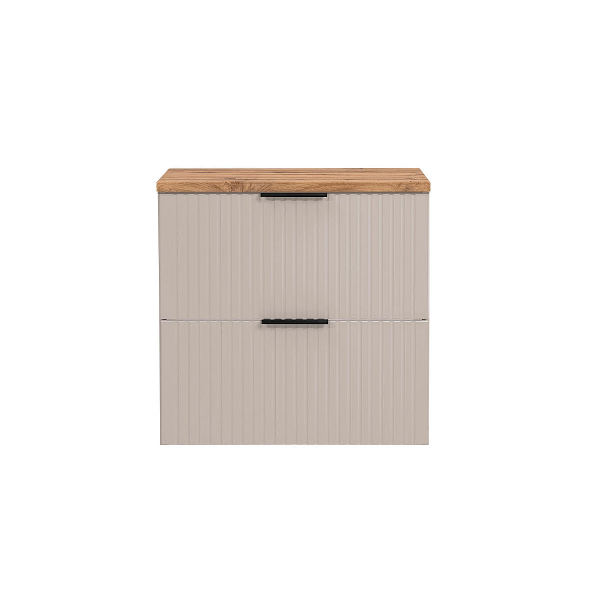WASCHTISCHUNTERSCHRANK 60.6cm Adriel Beige - Beige, Holzwerkstoff (60.6/59/46cm) - Petits-meubles