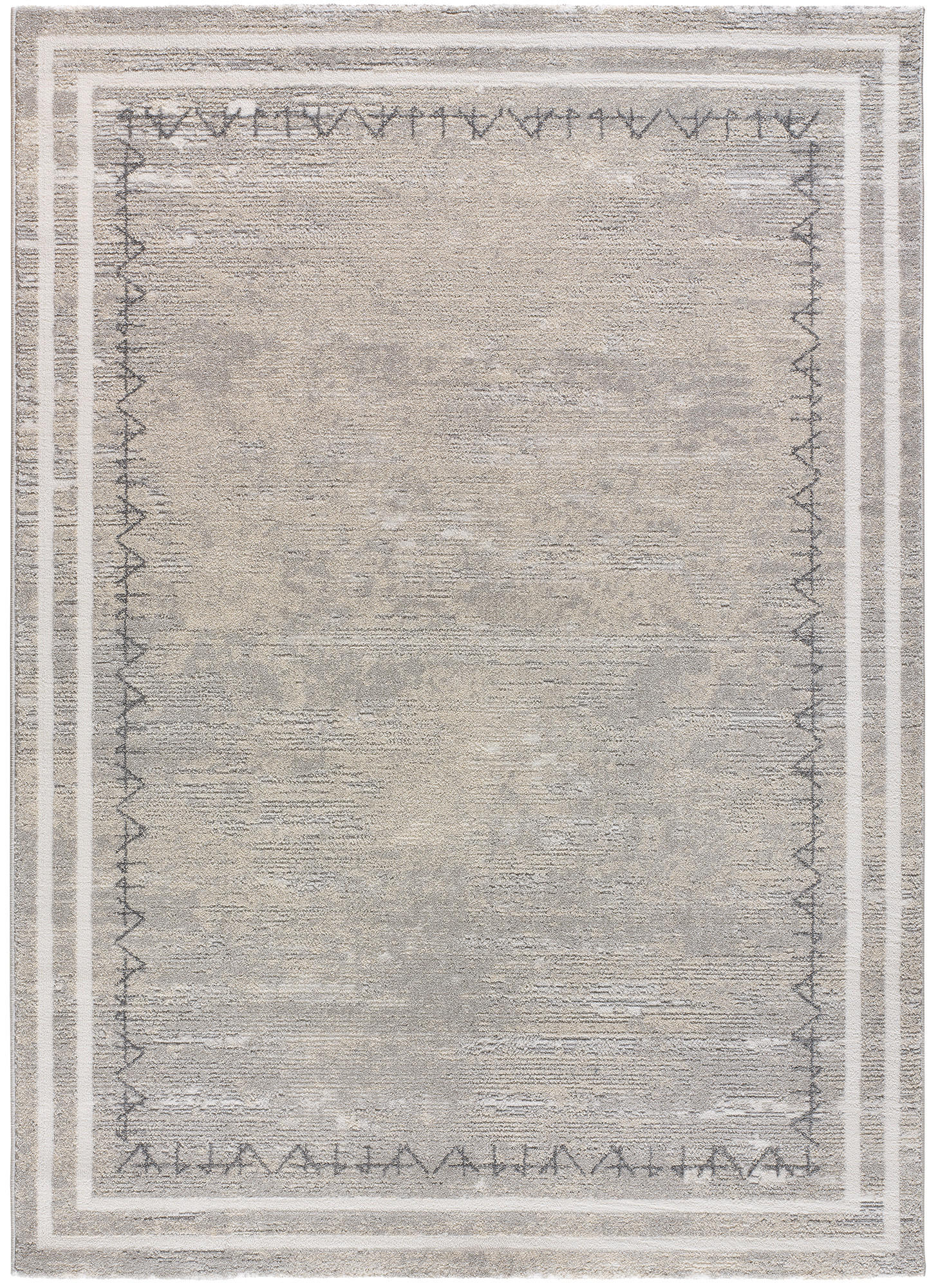 Atticgo Webteppich Silber 200x300 cm
