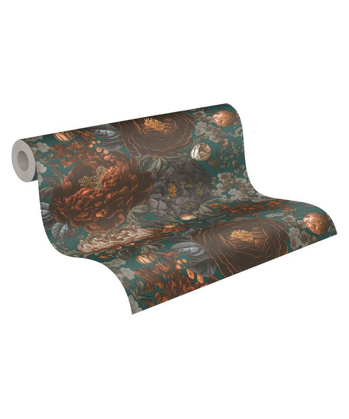 VLIESTAPETE Grün 53/1005 cm - Grün, Textil (53/1cm) - KUNSTLOFT