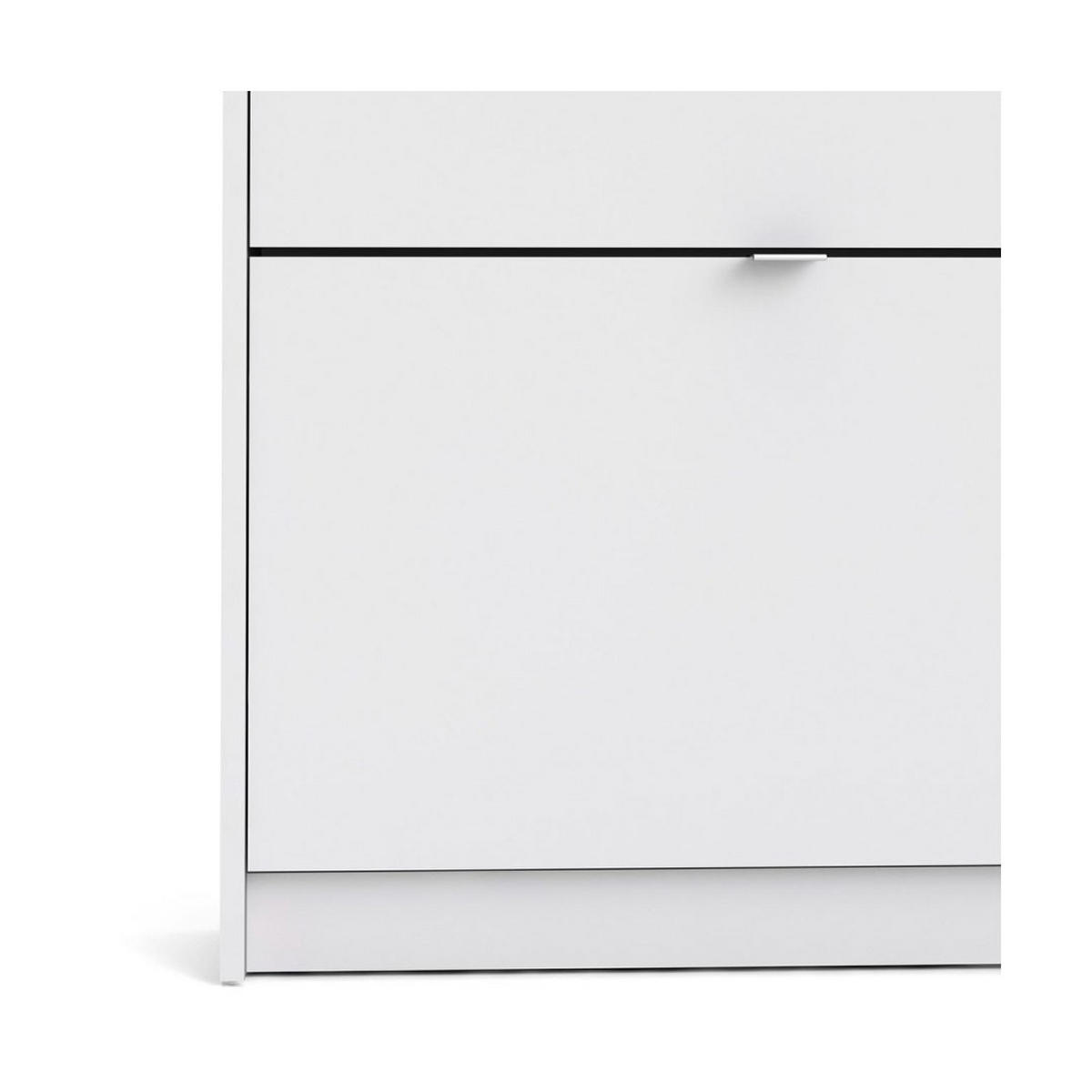 SCHUHSCHRANK Shane Weiß 70/17/85 cm - Weiß, Holzwerkstoff (70/85/17cm) - ebuy24