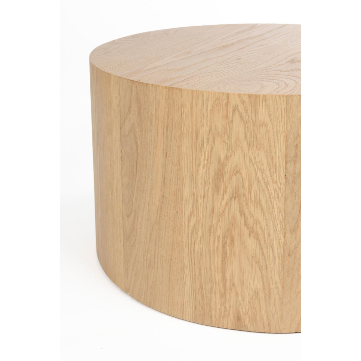 BEISTELLTISCH Silo 60 cm Natural - Naturfarben, Holzwerkstoff (60/60/32cm) - Zuiver