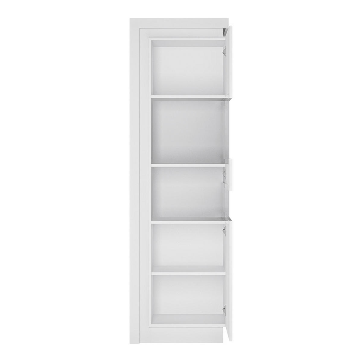 WOHNZIMMER-SET 7-TLG. Lyndhurst-129 - Weiß, Holzwerkstoff (823/199/69cm) - Lomado