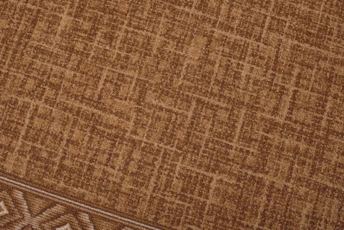 TEPPICHLÄUFER Anti-Rutsch Beige rutschfest Gummiunterlage 67/1100 cm - Beige, Textil (67/1100cm) - Tapiso