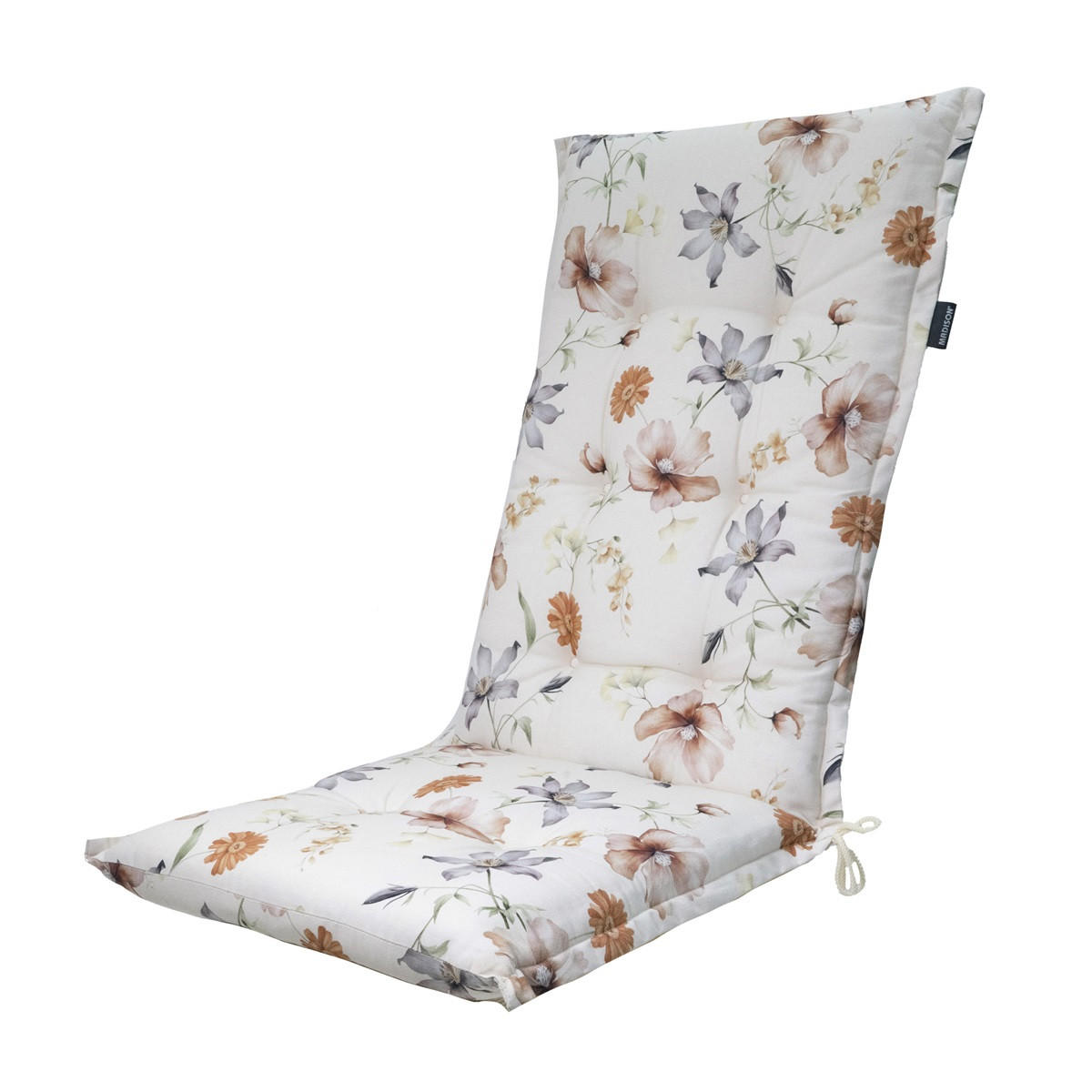 GARTENSTUHLKISSEN Florina 123/50 cm 4er-Set - Multicolor, Textil (50/7/123cm) - Madison