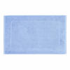 BADEMATTE Imperial 50/80 cm, Baumwolle - Hellblau, Textil (50/80cm) - Homescapes