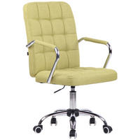 BÜROSTUHL Tenor, Stoff Grün - Grün, Textil/Metall (56/108/60cm) - TPFLiving