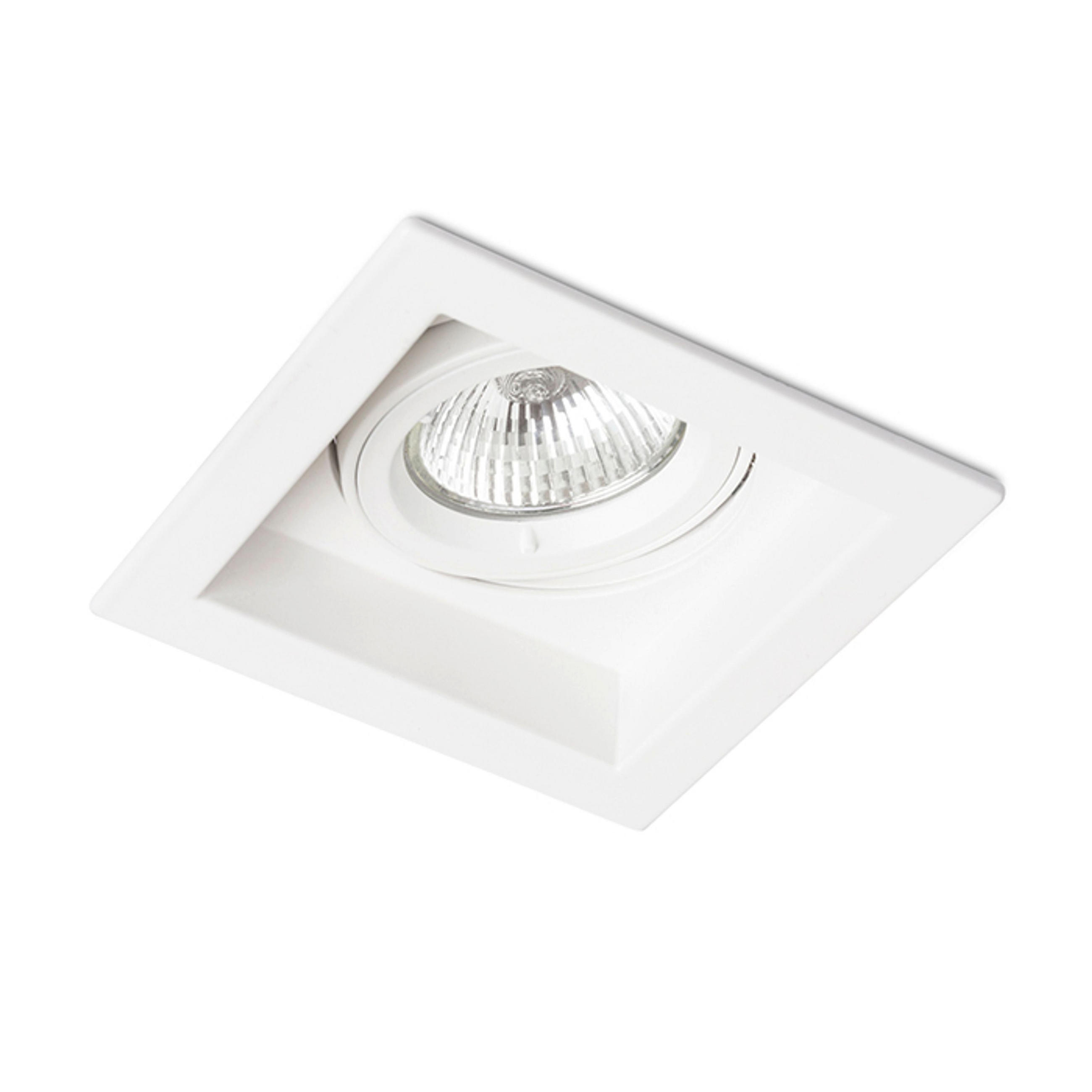 EINBAULEUCHTE ACASA Weiß 8 W - Weiß, Metall (9/9/12cm) - Rendl