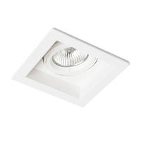 EINBAULEUCHTE ACASA Weiß 8 W - Weiß, Metall (9/9/12cm) - Rendl