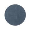 WOLLTEPPICH rund Bent Blau ø 150 cm rund - Blau, Textil (150/150cm) - benuta Nest