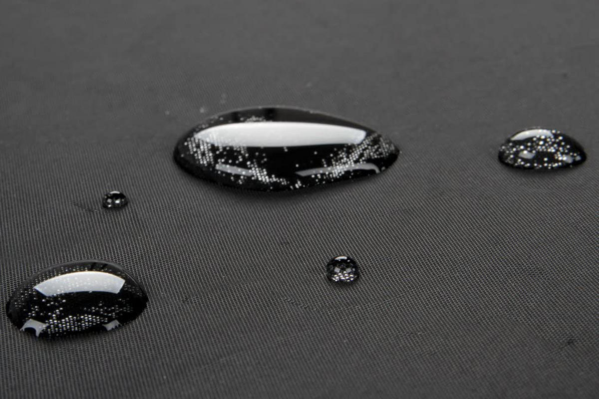 SCHUTZHÜLLE 115x115x76 cm, Polyester, Schwarz - Schwarz, Kunststoff (115/76/115cm) - dasmöbelwerk