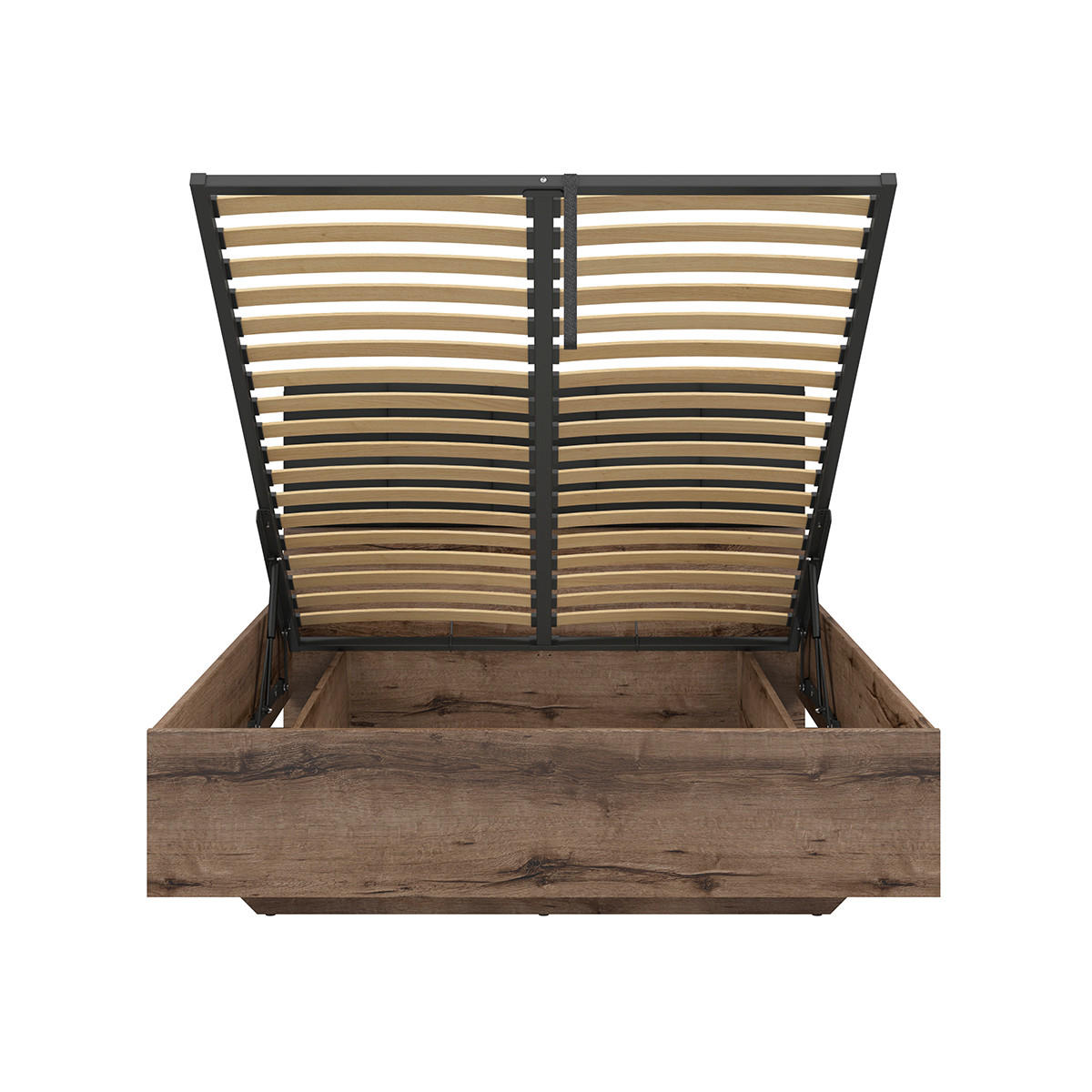 BOXBETT 140/200 Romane Holz - Braun, Holzwerkstoff (140/200cm) - Petits-meubles