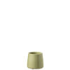 BLUMENTOPF RUND - Töpferei - Grün - XS - 2er set - Ø 13,5 cm - Grün, Keramik (13.5/13cm) - J-Line