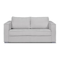 SCHLAFSOFA - 4 Personen - stoff - hellgrau Loreto - Hellgrau, Textil (215/90/223cm) - Vente-Unique