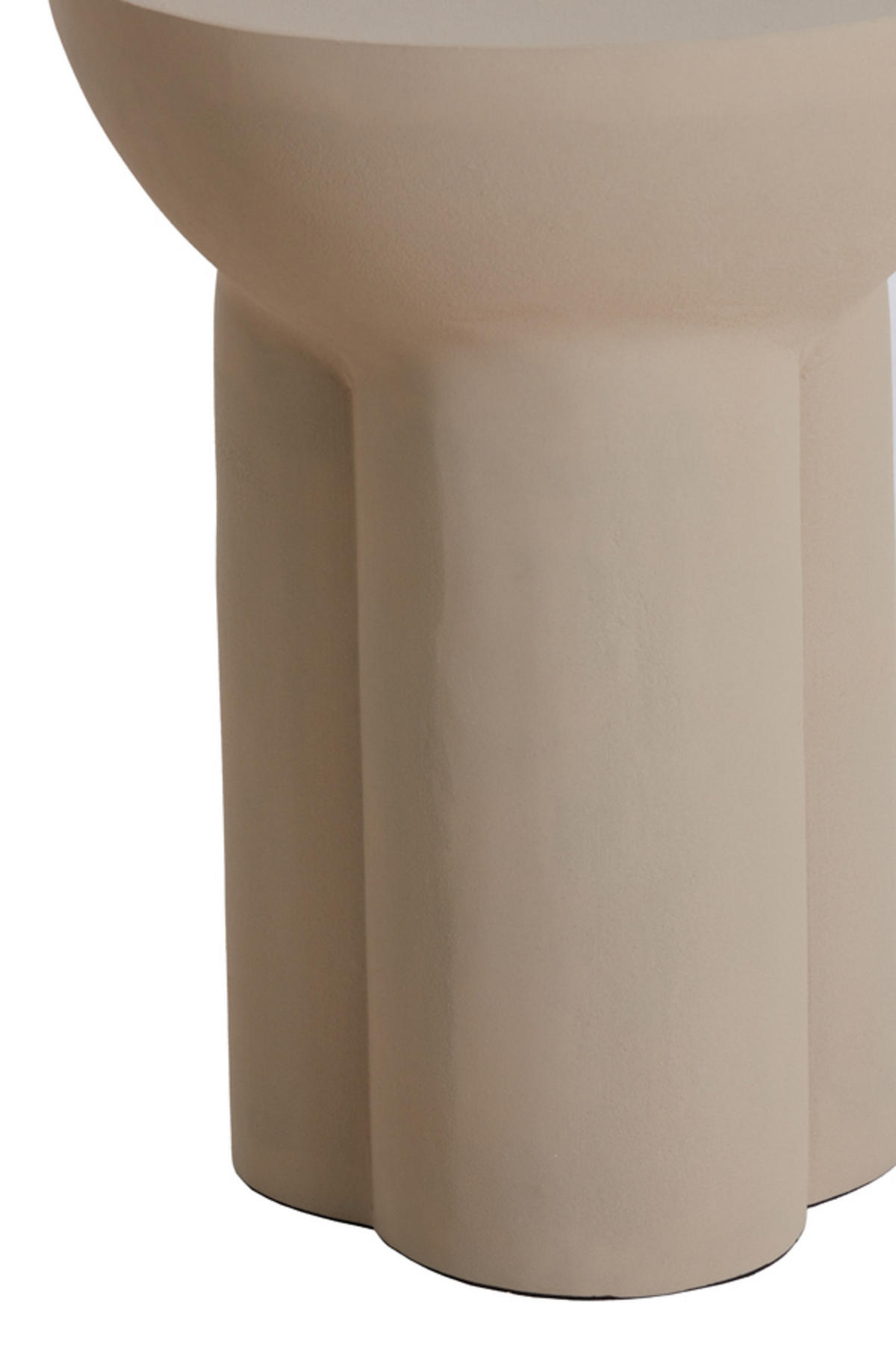 BEISTELLTISCH Polinna Braun Ø39/50 cm - Braun, Metall (39/39/50cm) - Light & Living