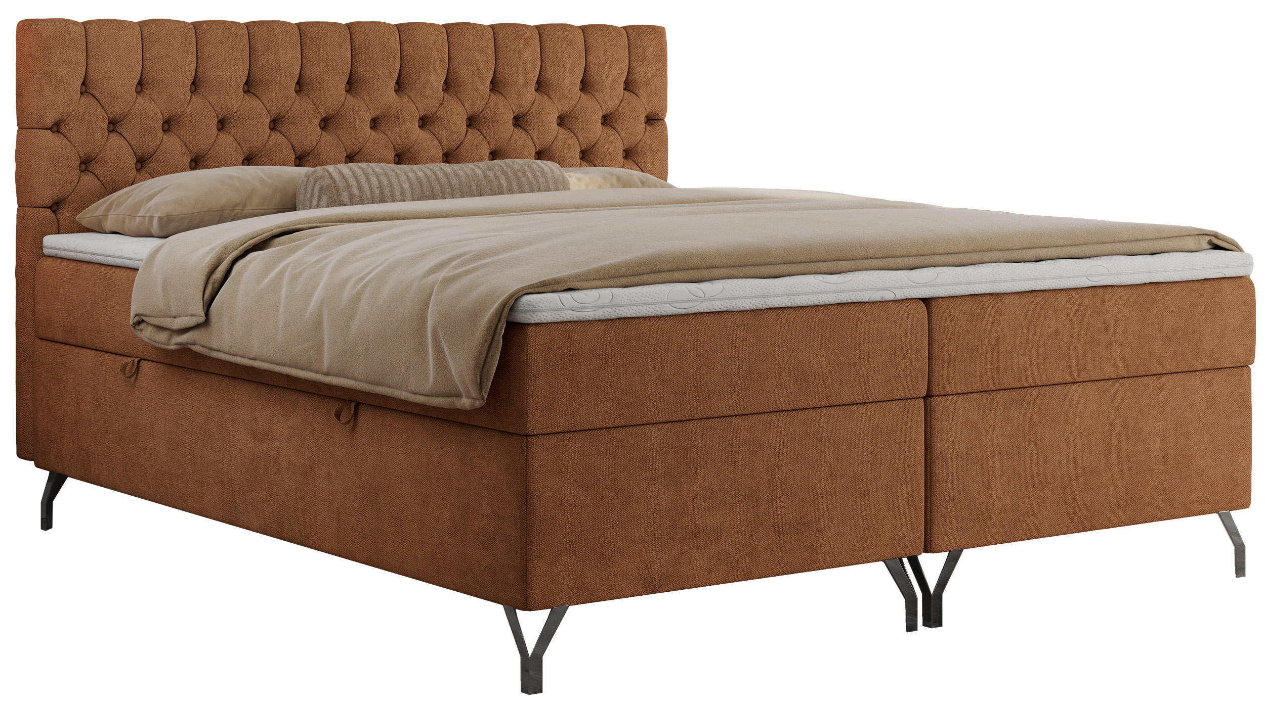 MKS Boxbett Orange 180x200 cm