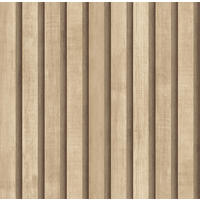TAPETE 3D Holzpaneele 53 cm x 10 m - Beige, Papier (53/1000cm) - Sanders & Sanders