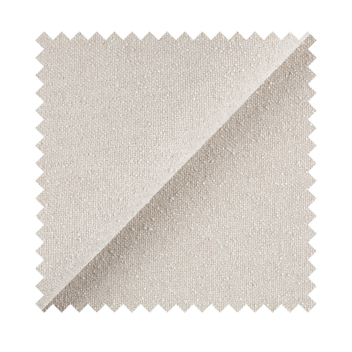 ROHOVÁ POHOVKA Carnos so ženilkovým poťahom, krémová, vľavo - čierna/krémová, textil/plast (264/162cm) - Selsey