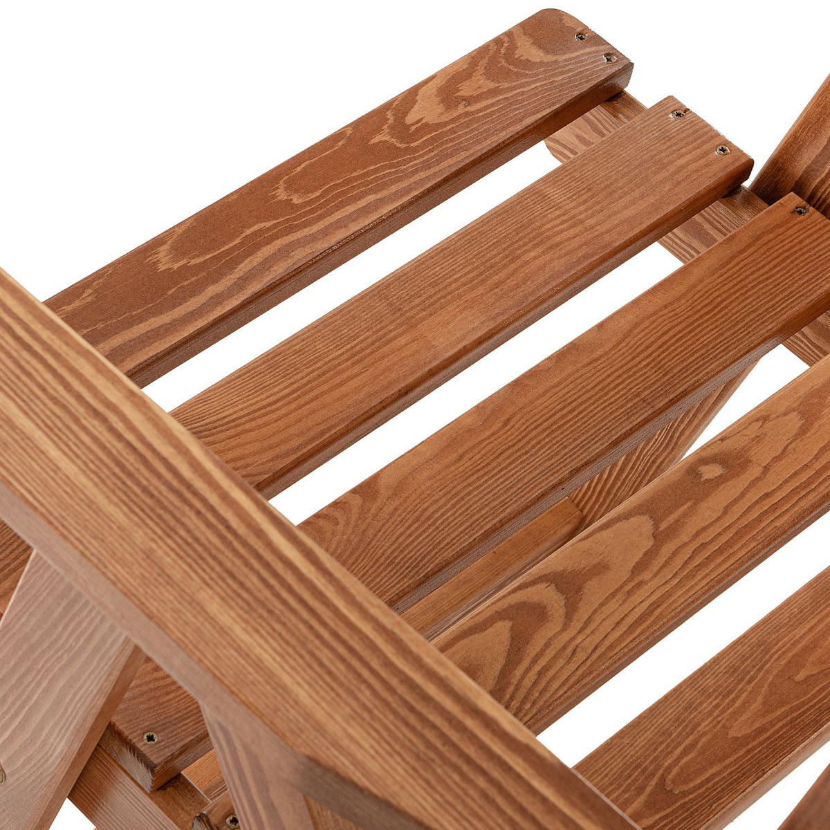 GARTENMÖBELSET NYCTERE Tisch und Stühle für 6 Personen, braun - Braun, Holz - KONSIMO®