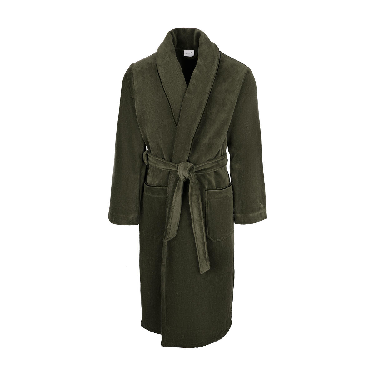 SCHALKRAGENMANTEL HOMEWEAR - Grün, Textil (XLnull) - MÖVE