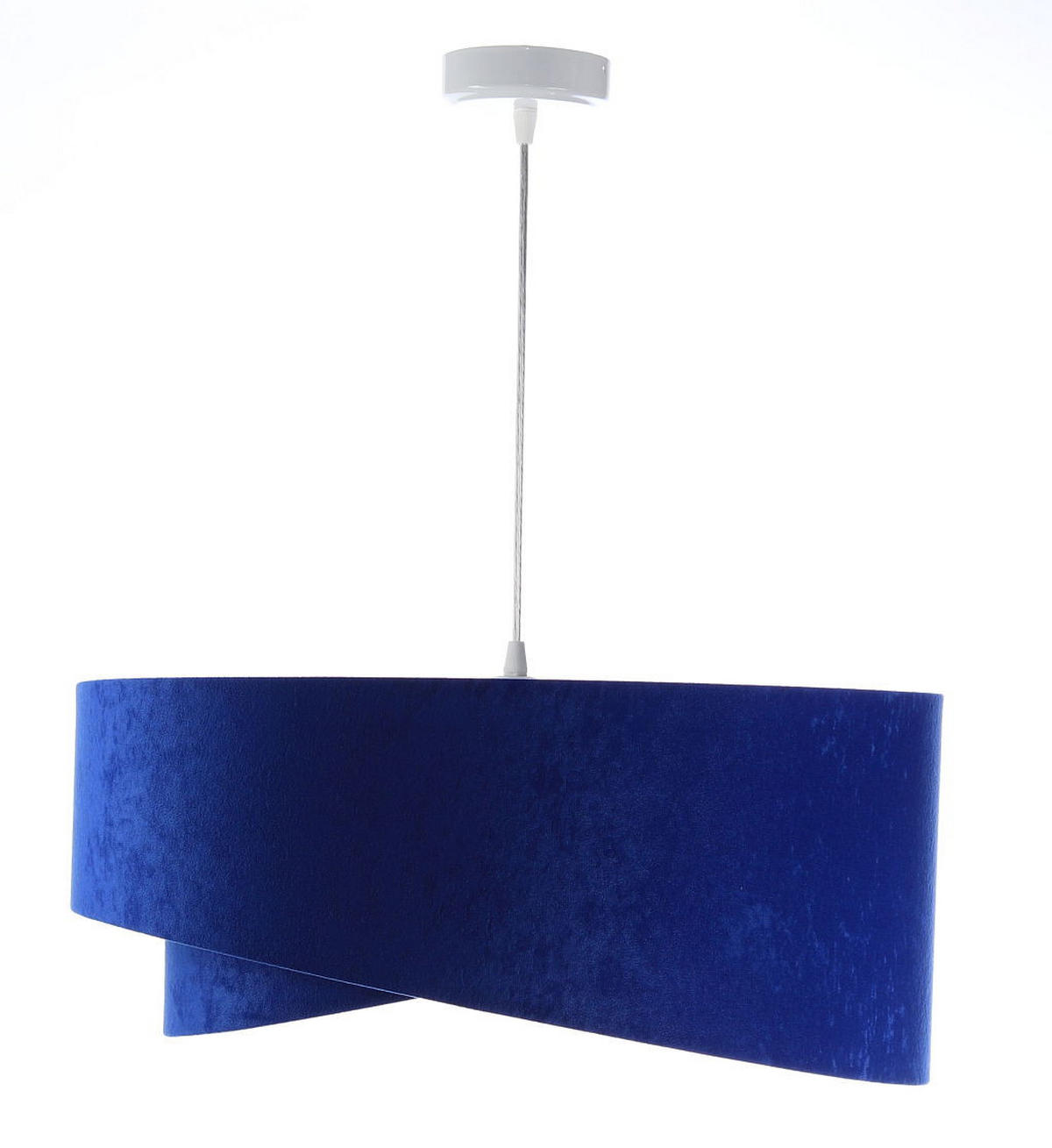HÄNGELEUCHTE Blau 50/23 cm - Goldfarben, Kunststoff (50/1.3/23cm) - ONZENO