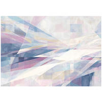 FOTOTAPETE Abstrakt Modern Lila 150x105 cm - Multicolor, Papier (150/105cm) - Wallarena