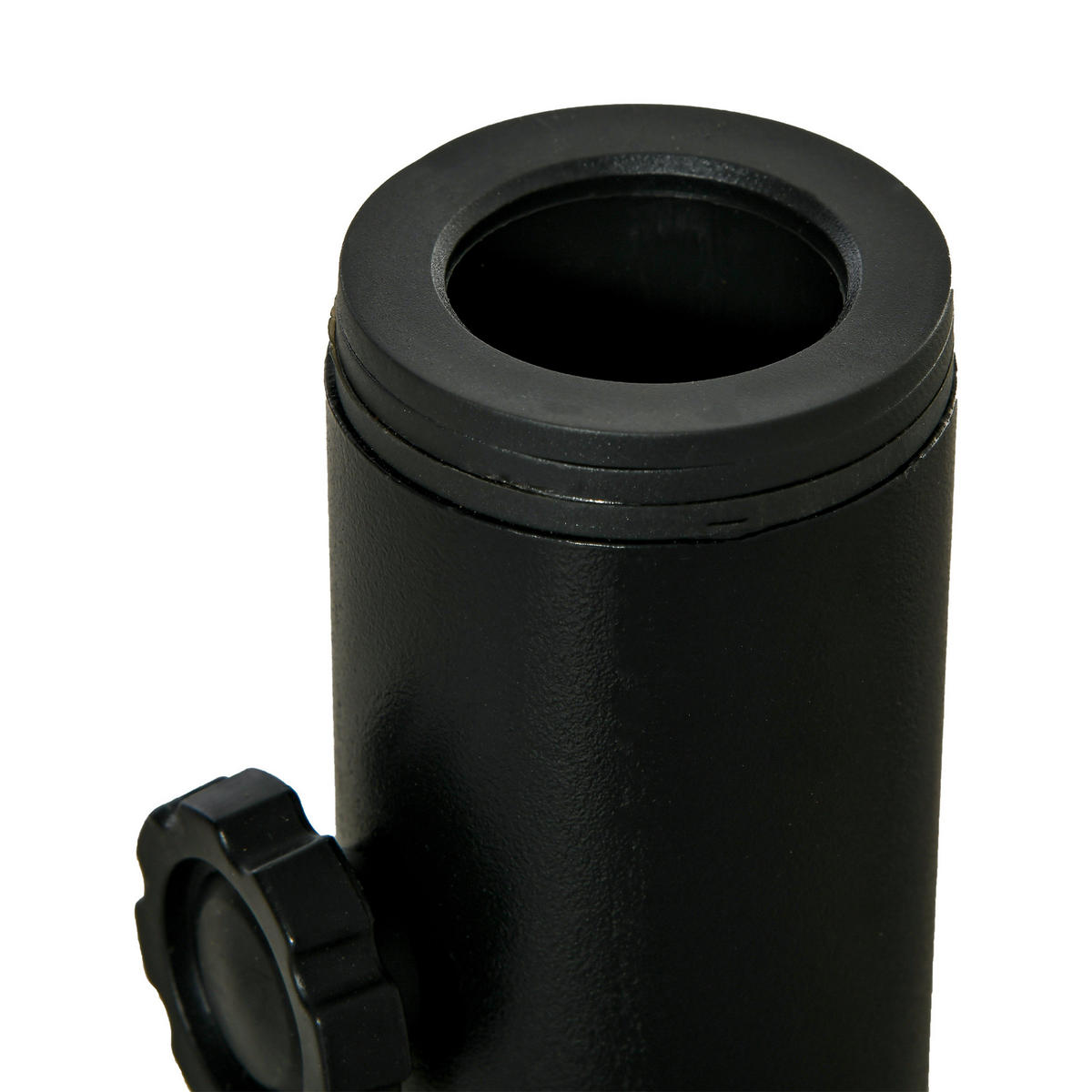 SONNENSCHIRMSTÄNDER Schwarz 12/12/30 cm - Schwarz, Metall (12/12cm) - PANGIVO